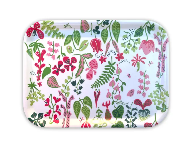 Opto Design Herbarium Pink bakke 27x20 lyserød