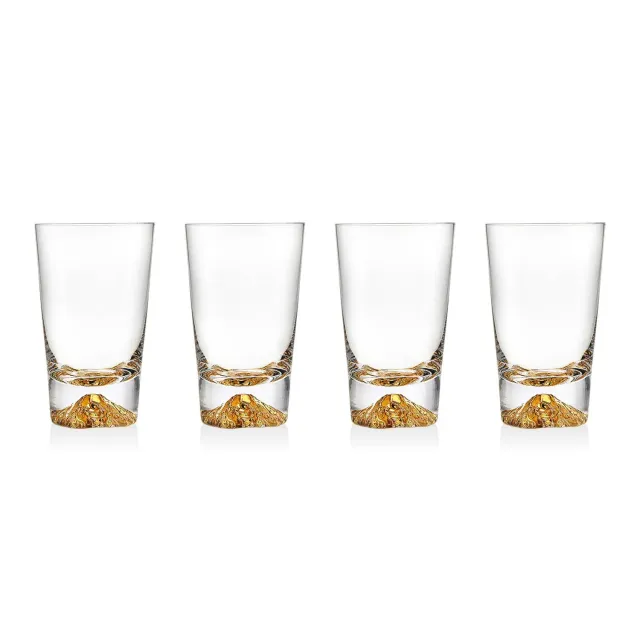 Godinger Sierra highballglas 4 stk guld