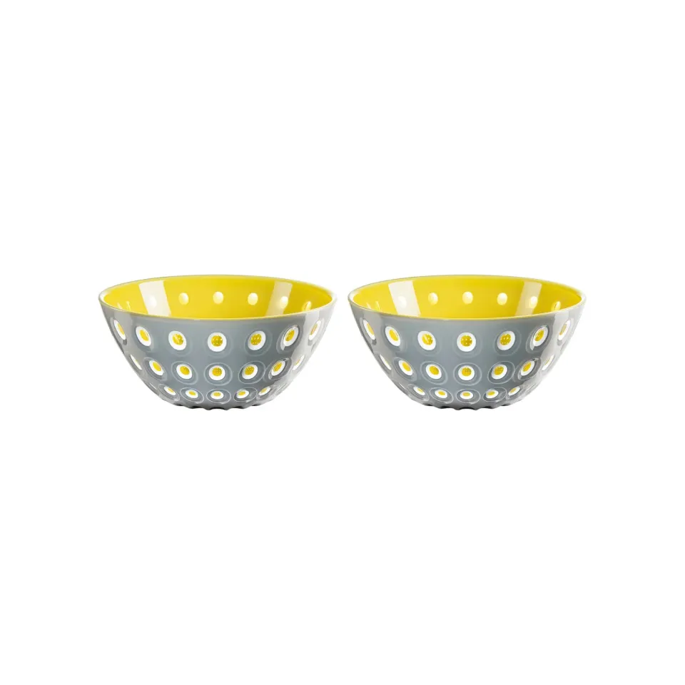 Guzzini Le Murrine skåle 12 cm 2 stk grå gul