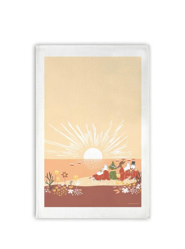 Opto Design Mumitrolde viskestykke Sunset 70x50 cm