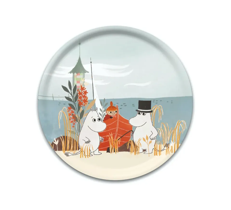 Opto Design Moomin Boat on Beach bakke Ø 31 cm rund