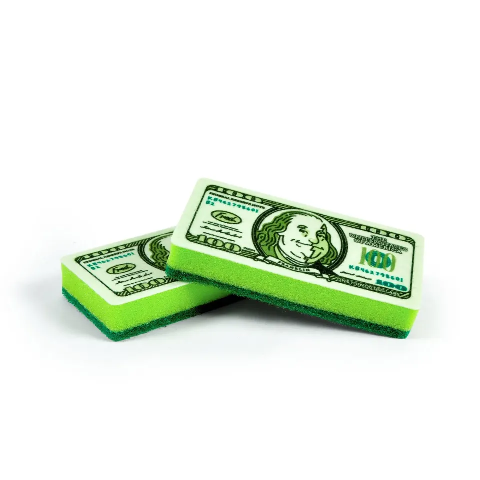 Fred Dirty Money køkkensvampe dollars 2 stk