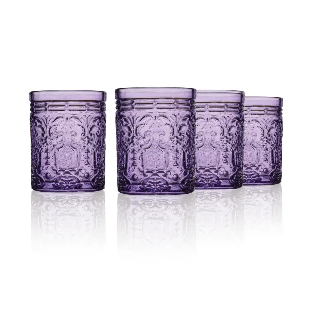 Godinger Jax whiskyglas 4 stk 11 oz lilla