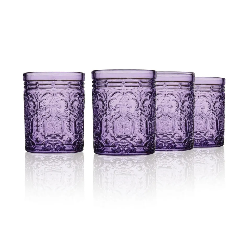 Godinger Jax whiskyglas 4 stk 11 oz lilla