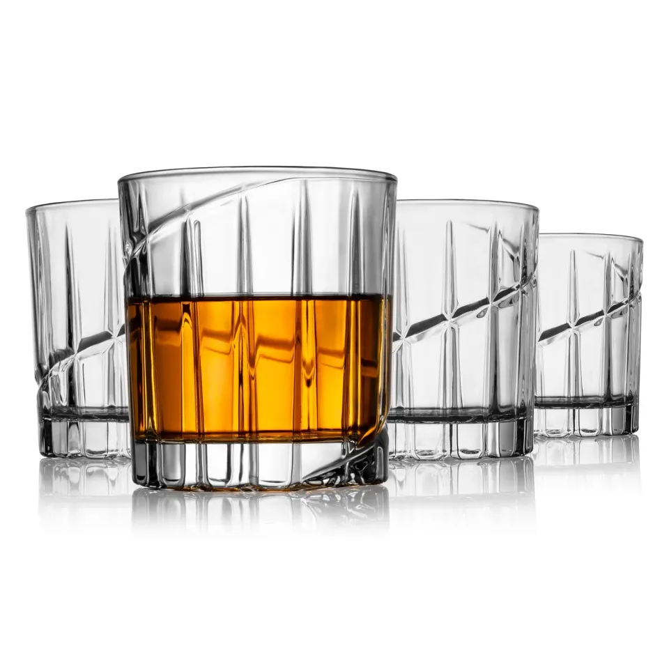 Godinger Waverly whiskyglas 4 stk krystal