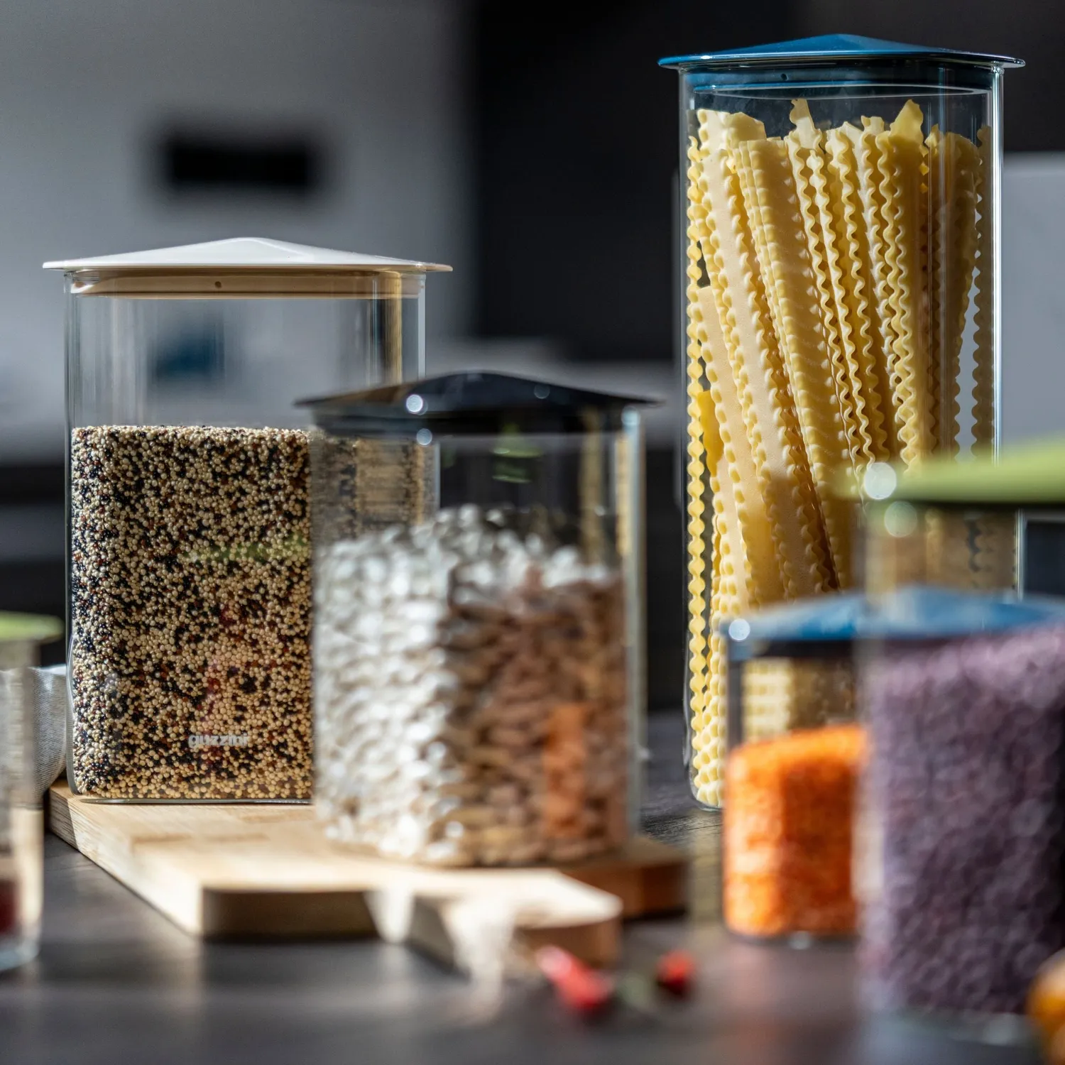 Guzzini Fresh&Style glasbøtte sæt 2 stk S lufttæt