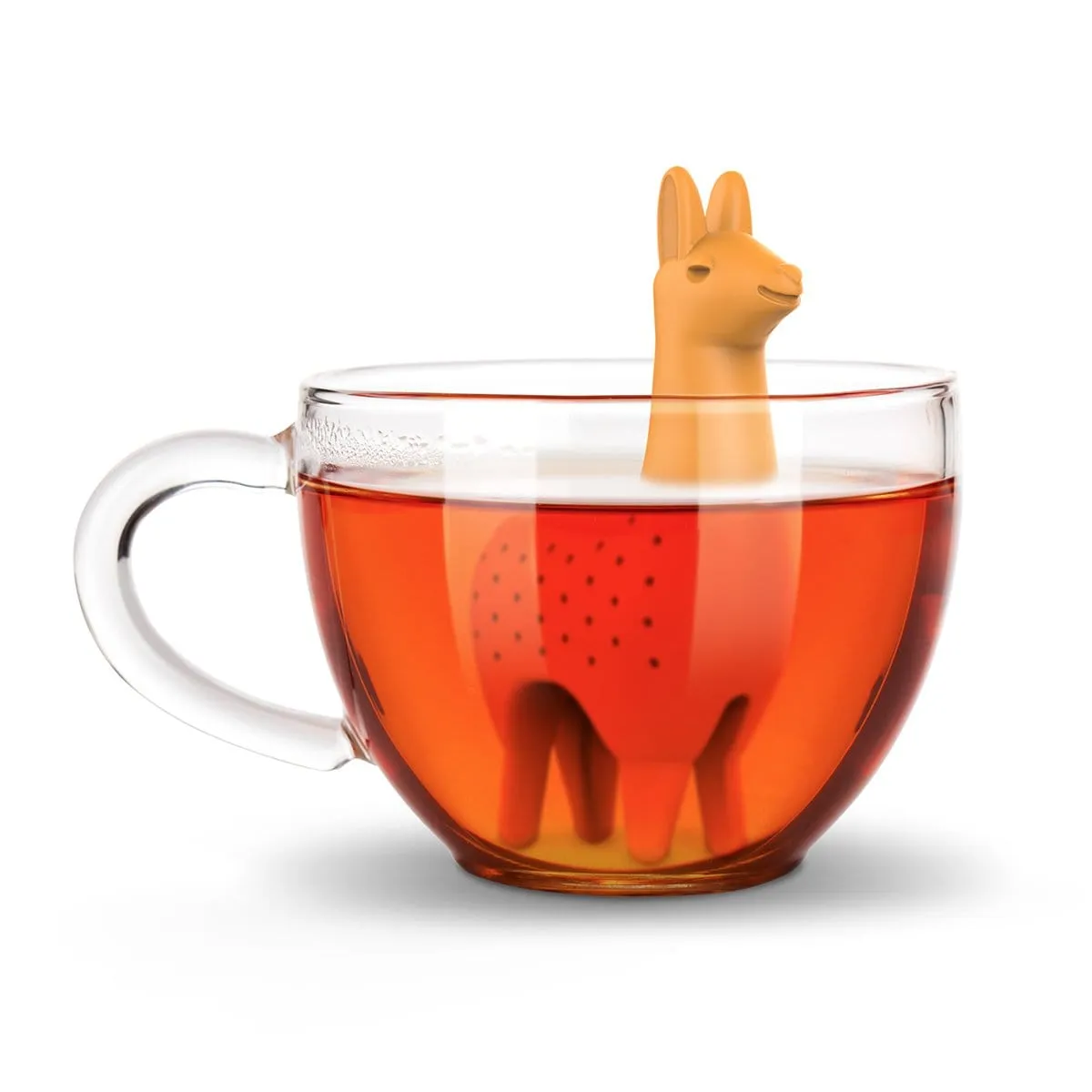 Fred Como Tea Llama teinfuser lama silikone