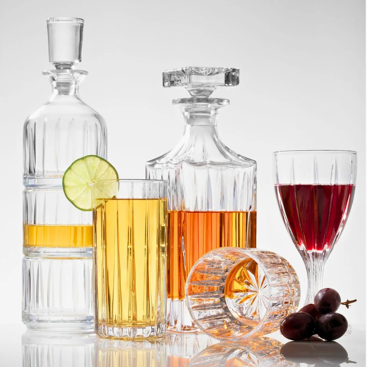 Godinger Parallels highball glas 6 stk krystal