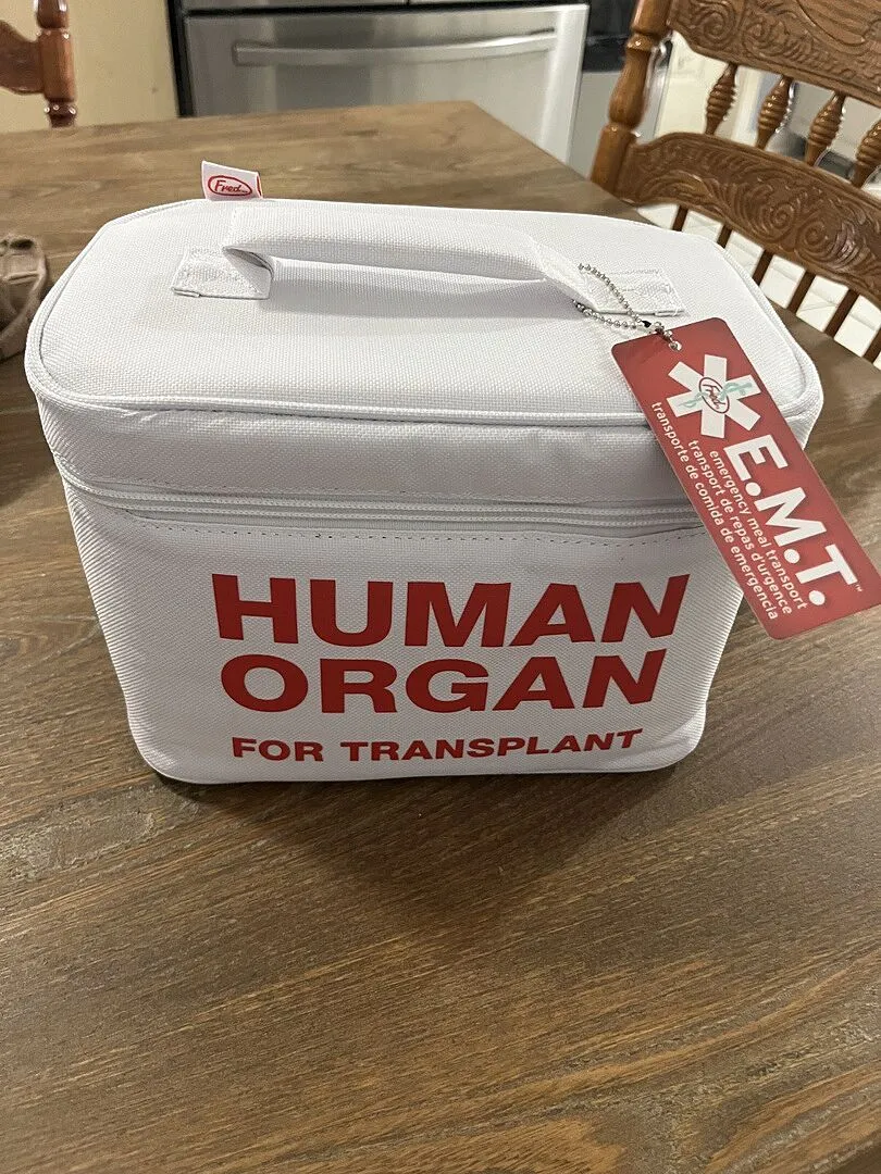 Fred E.M.T. køletaske isoleret madtaske organ donor