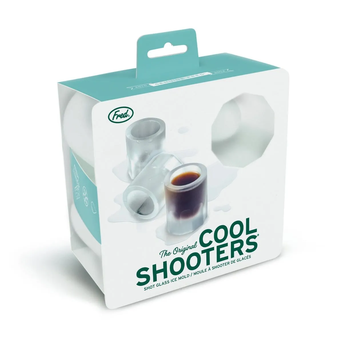Fred Cool Shooters isform shotglas 4 stk. silikone