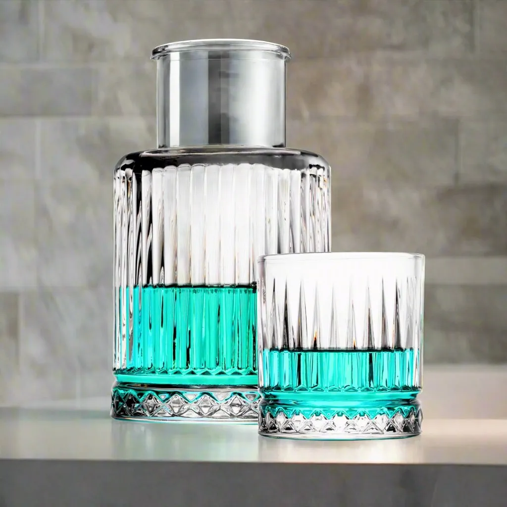 Godinger Avenue Nat Karaffel med Glas 14oz klar