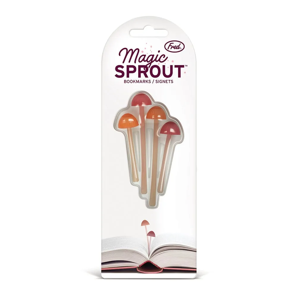 Fred Magic Sprout bogmærker silikone svampe 4-pak
