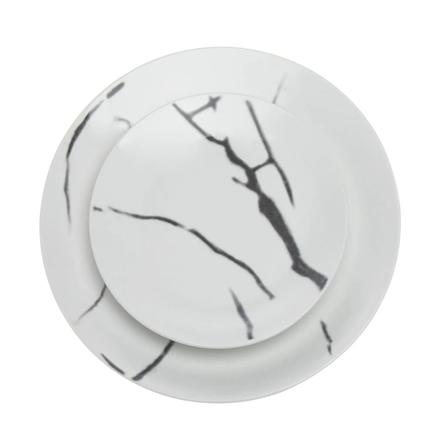 Godinger Boulon Black stel 12 dele porcelæn til 4