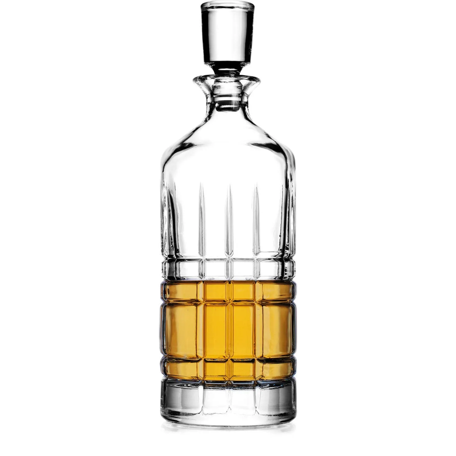 Godinger Boundary whisky dekanter klar krystal 30 oz