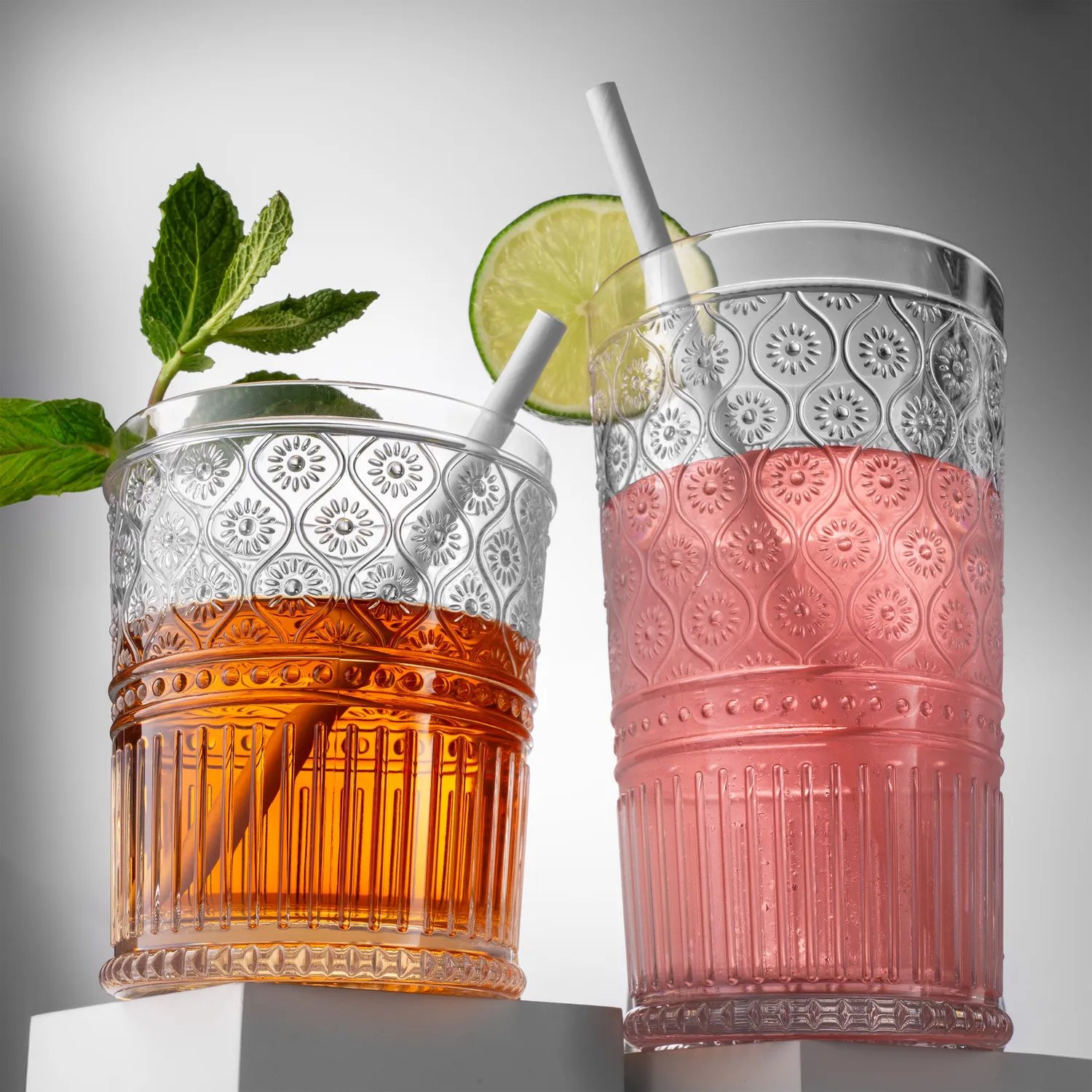 Godinger Claro highball og old fashioned glas 12 stk