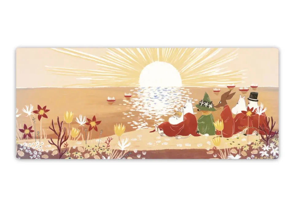 Opto Design Moomin Sunset Reddish serveringsbræt 40x17 cm