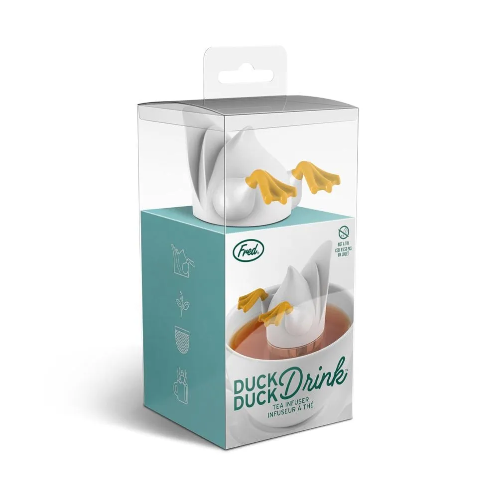 Fred Duck Duck Drink teinfuser and flydende