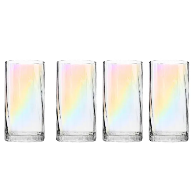 Godinger Monterey Highball Glas 4 stk Iridescent