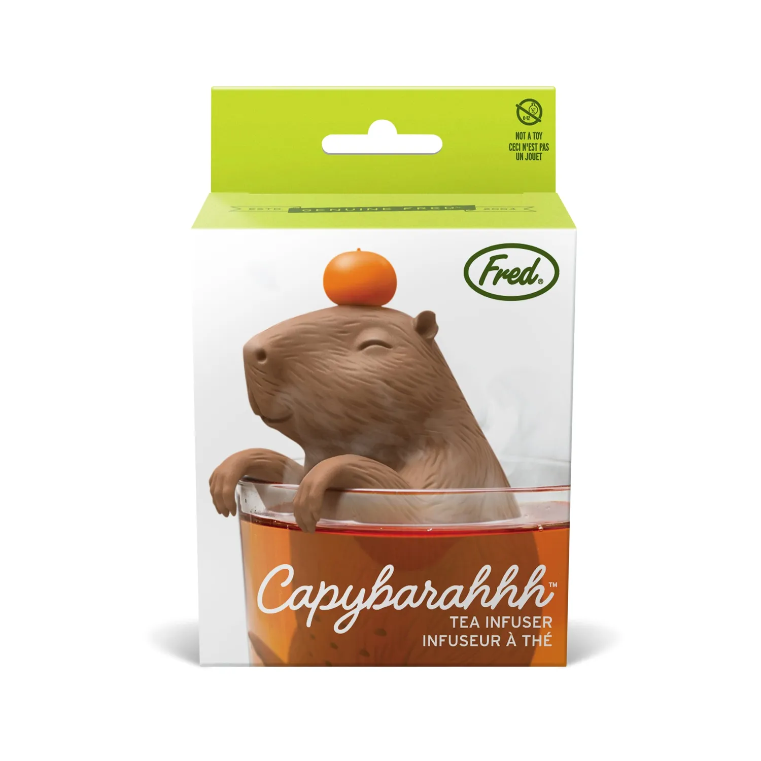 Fred Capybarahhh teinfuser capybara silikone
