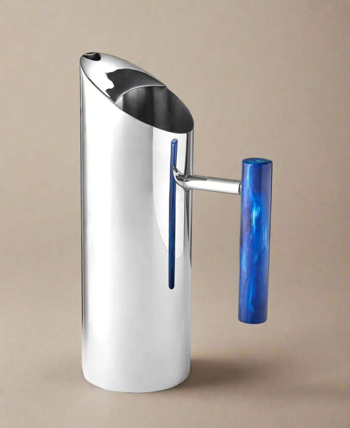 Godinger Azure kande blå resin stål 1,7 liter