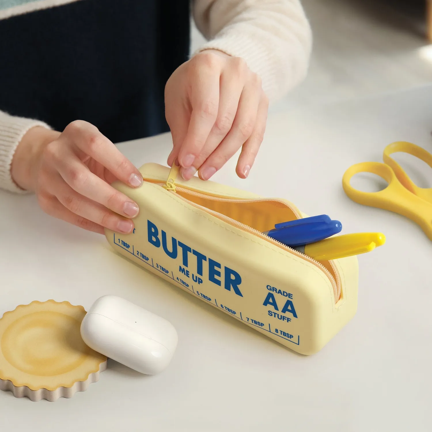 Fred Butter Me Up penalhus smør silikone