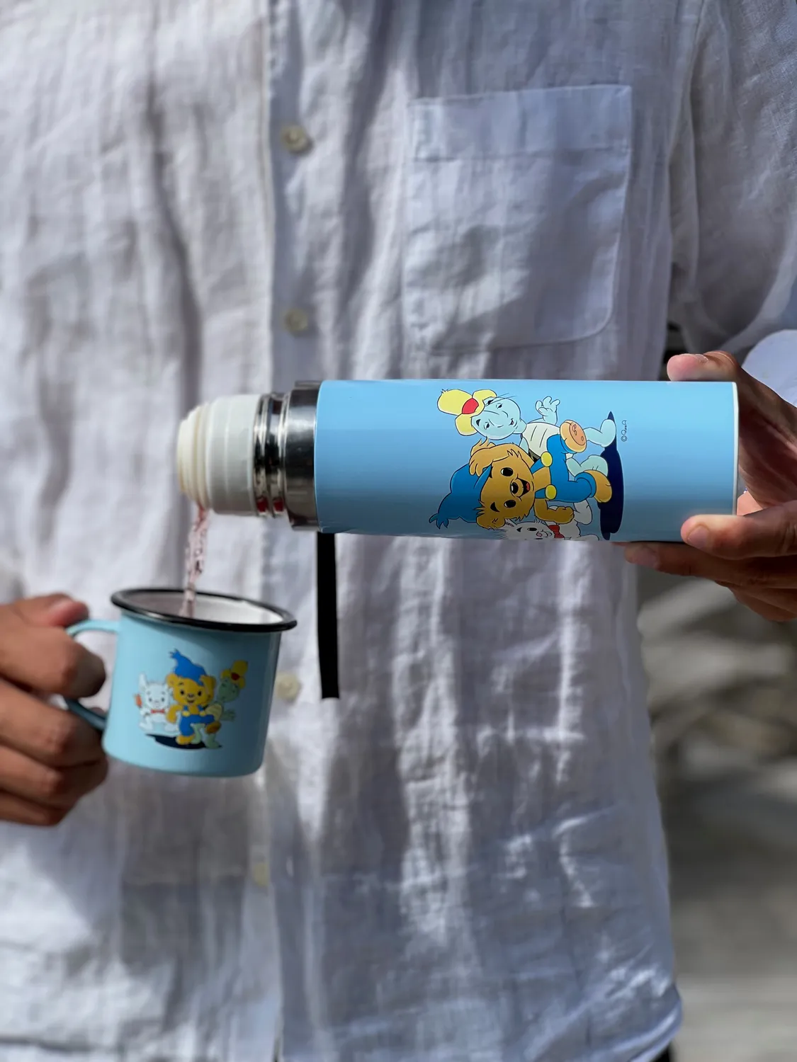 Opto Design Bamse Friends termokande 0,5 L stål