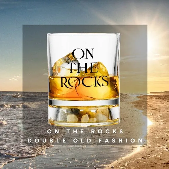 Godinger On The Rocks whiskyglas med sten 10 oz
