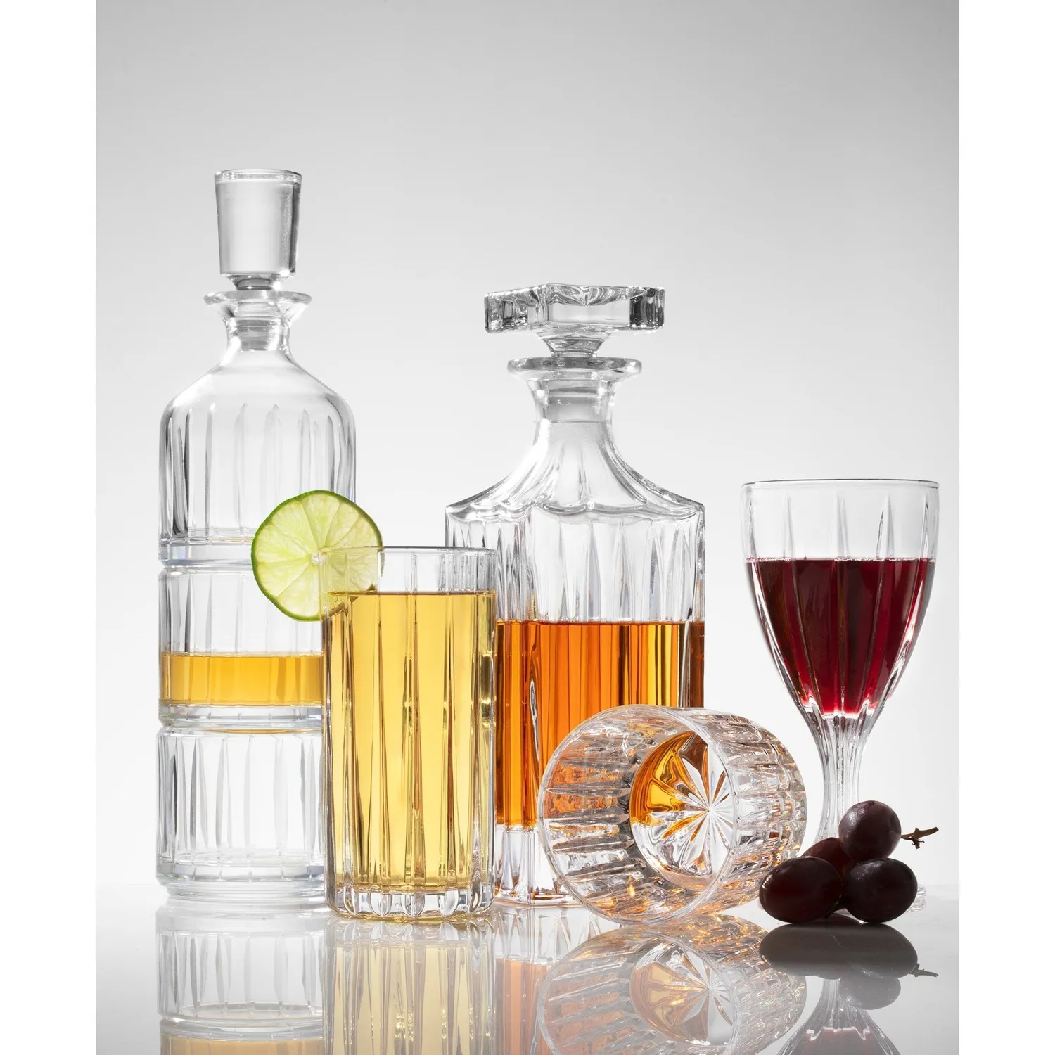 Godinger Parallels whiskykaraffel krystal 25 oz