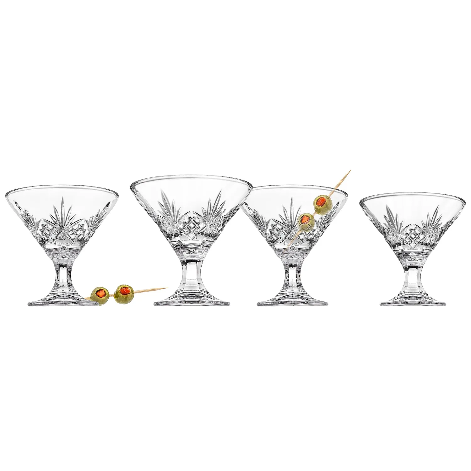 Godinger Dublin Martini martiniglas klar 4 stk