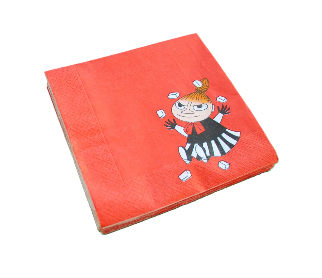 Opto Design Lille My Rød servietter 20-pak 33x33 cm