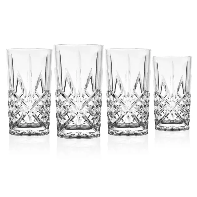 Godinger Dublin highballglas akryl 4-pak klar
