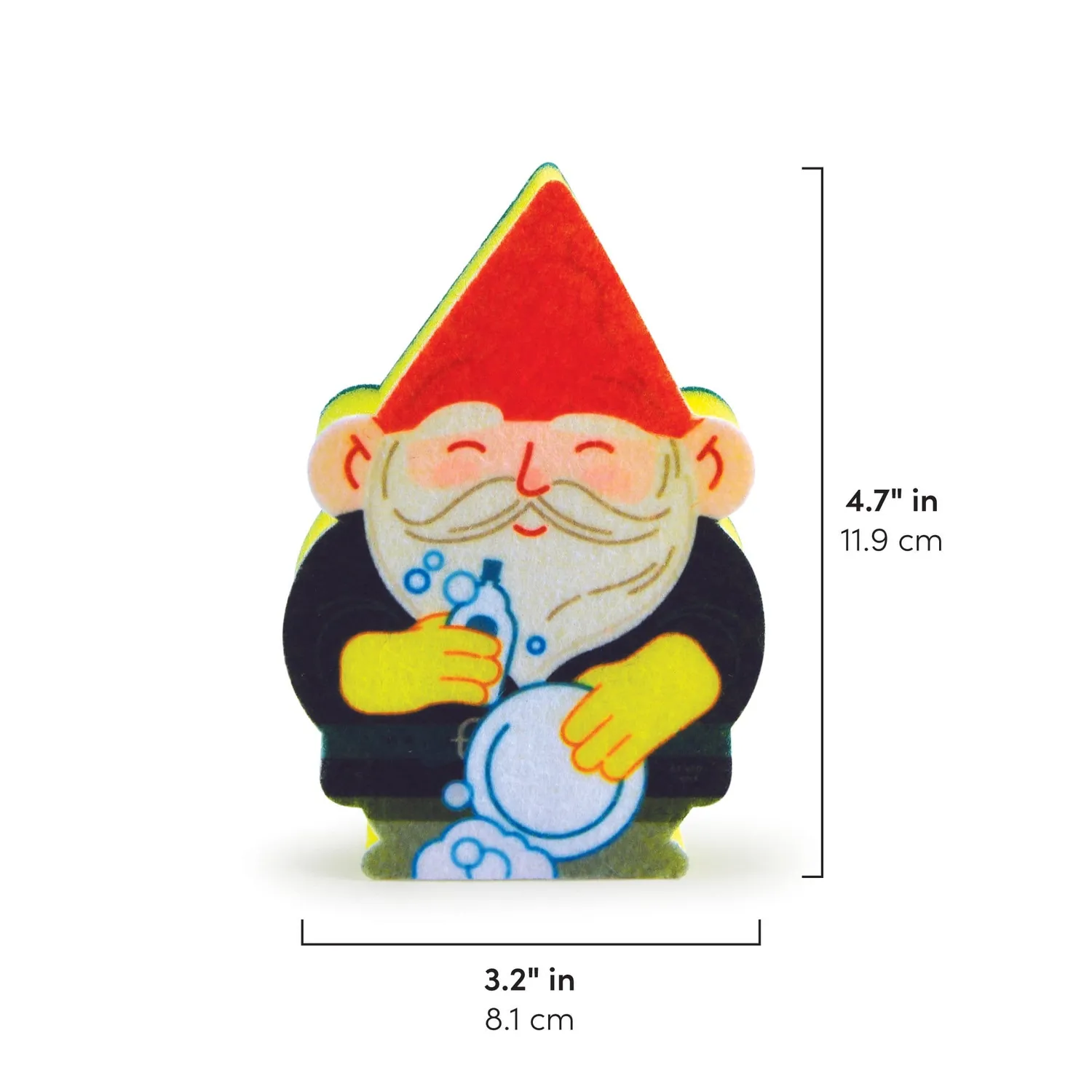 Fred Sink Gnome køkkensvamp nisse