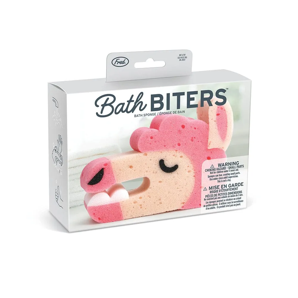 Fred Bath Biters badesvamp lama til børn blød