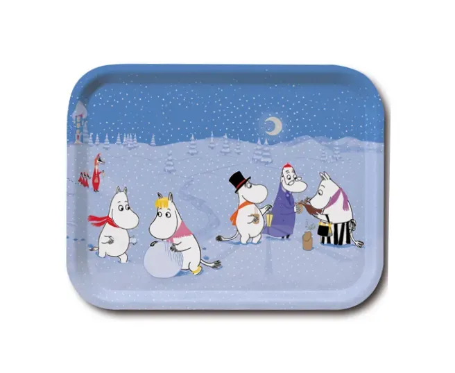 Opto Design Moomin Wintergames bakke 27x20 cm