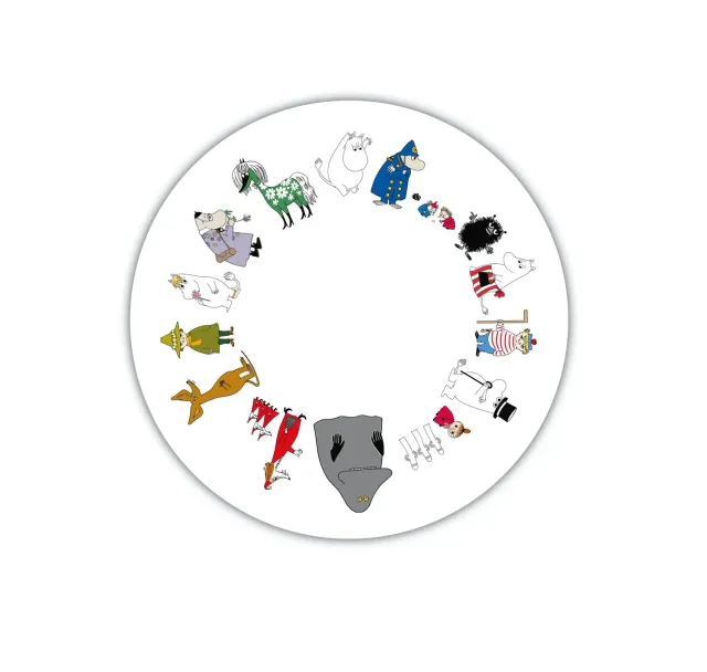Opto Design Moomin Online grydeunderlag Ø21 cm MDF