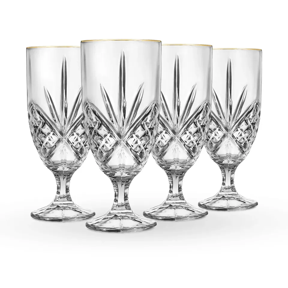 Godinger Dublin isteglas krystal guldkant 4 stk