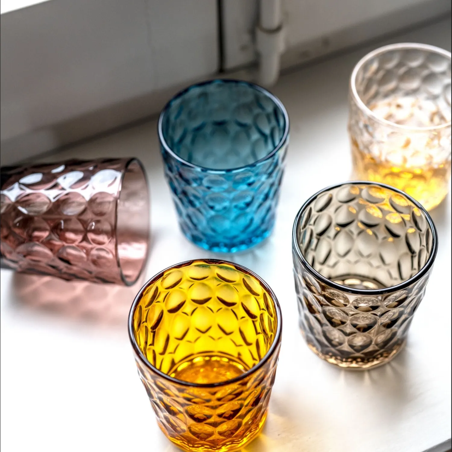 Guzzini Vanity drikkeglas lavt glas gennemsigtig