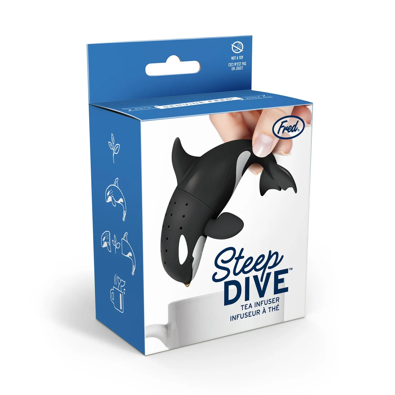 Fred Steep Dive teinfuser spækhugger silikone