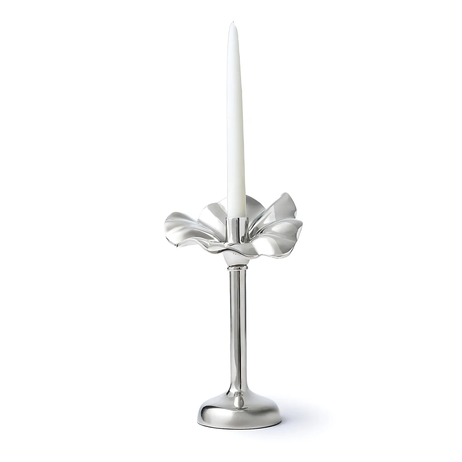 Godinger Blossom lysestage platin 26 cm kronelys