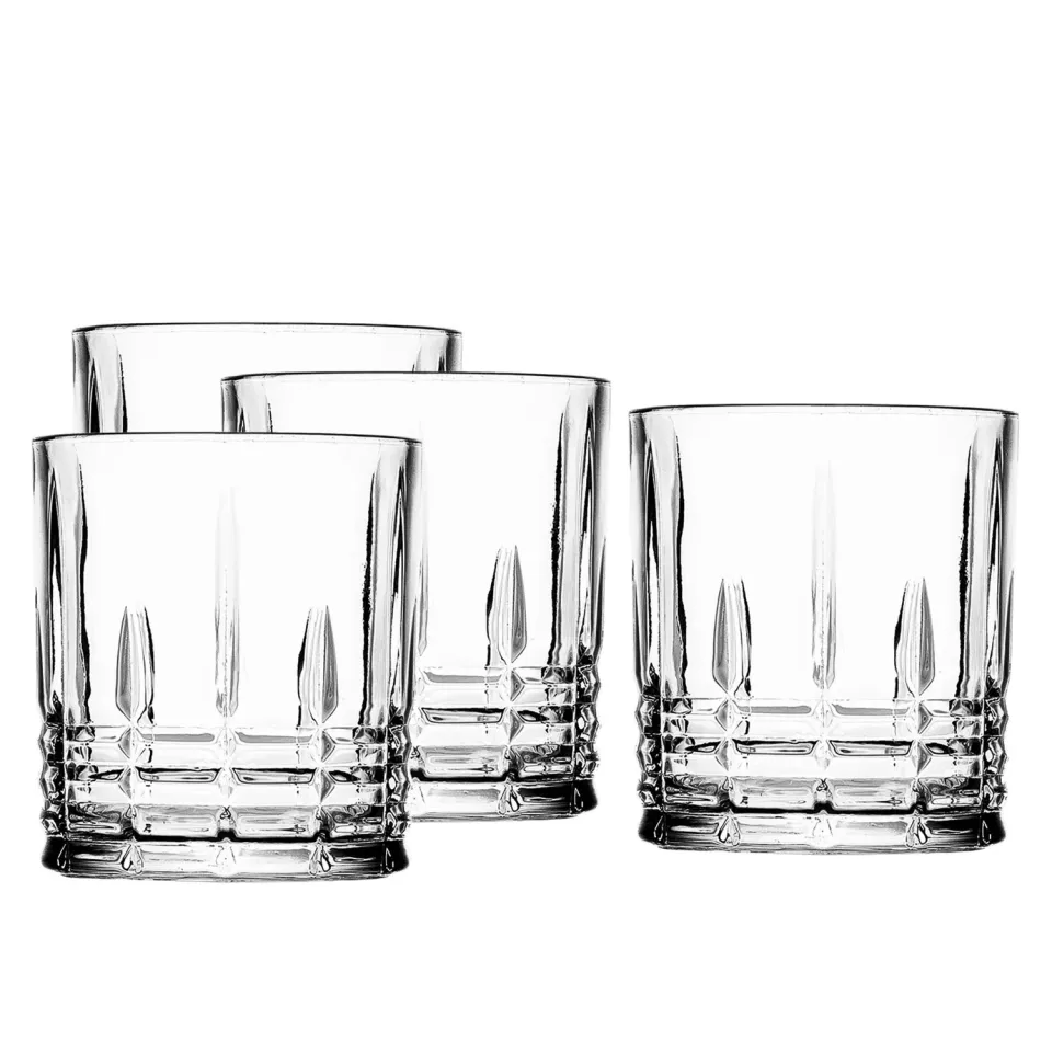 Godinger Royce whiskyglas 4 stk 10 oz krystal