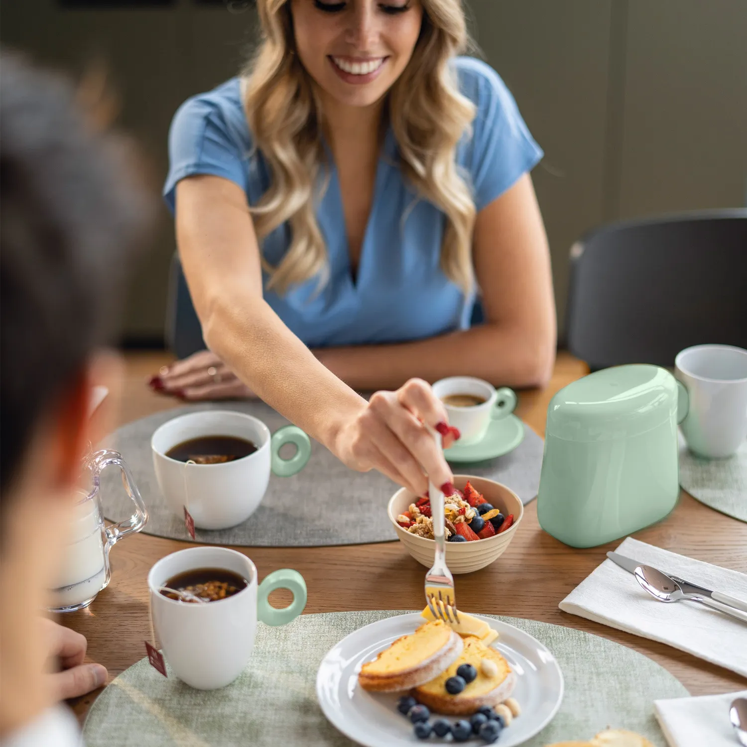 Guzzini Everyday kaffedåse 250 g mauvegrøn