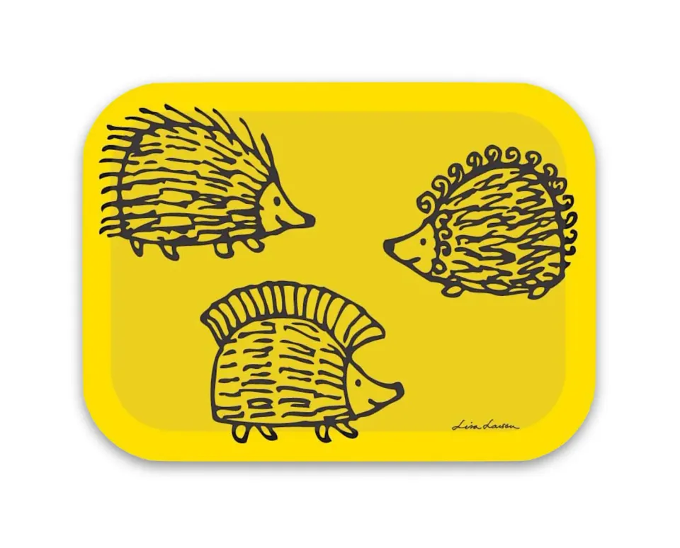Opto Design Iggy Piggy Punky bakke 27x20 cm gul