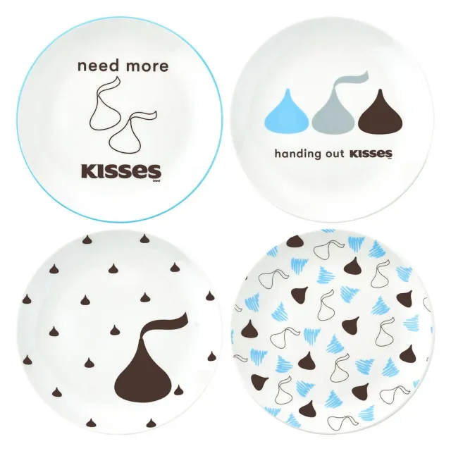 Godinger Hershey's Kisses desserttallerken 4 stk