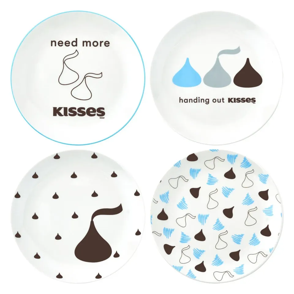Godinger Hershey's Kisses desserttallerken 4 stk