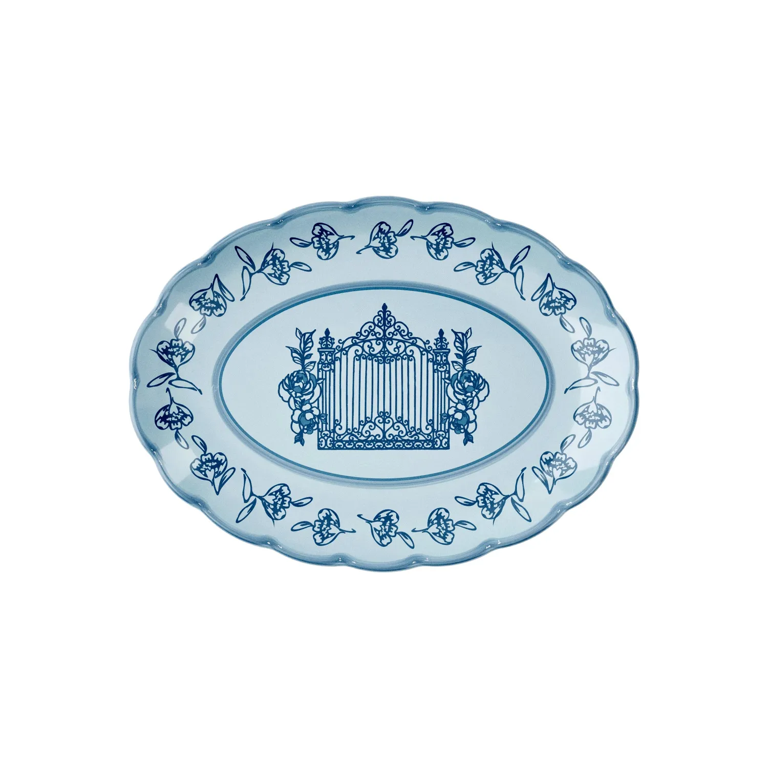 Guzzini Josephine serveringsfad lille dusty blue