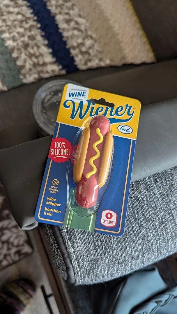 Fred Wine Wiener vinprop hotdog silikone