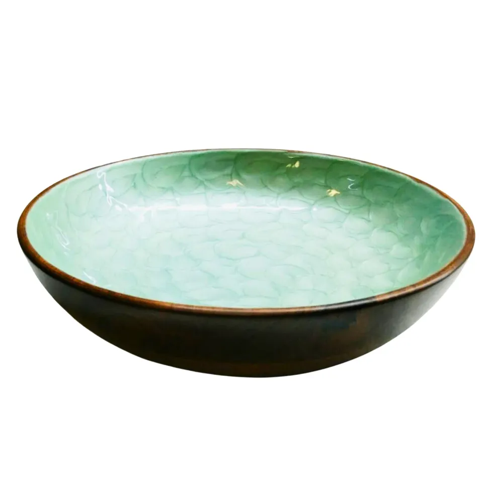 Godinger Capri serveringsskål mint mangotræ 84 oz