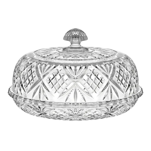 Godinger Dublin kagekuppel krystal klar 30 cm