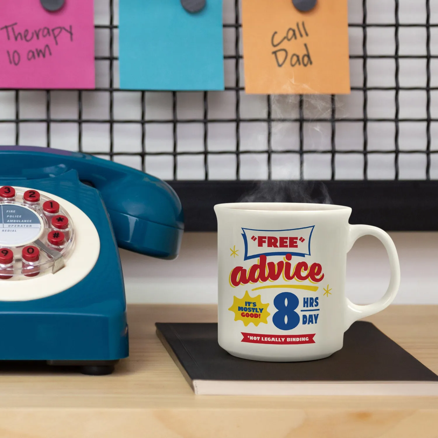 Fred & Friends Say Anything Free Advice krus 473 ml keramik