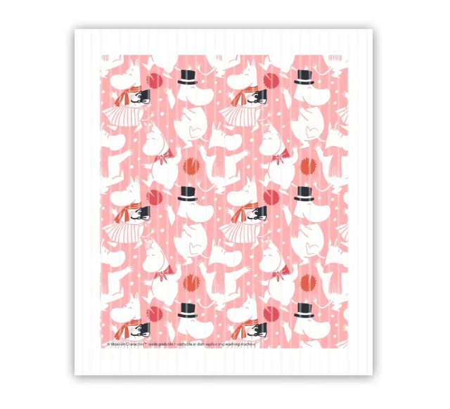 Opto Design Moomin Celebration karklud 17x14,5 cm pink